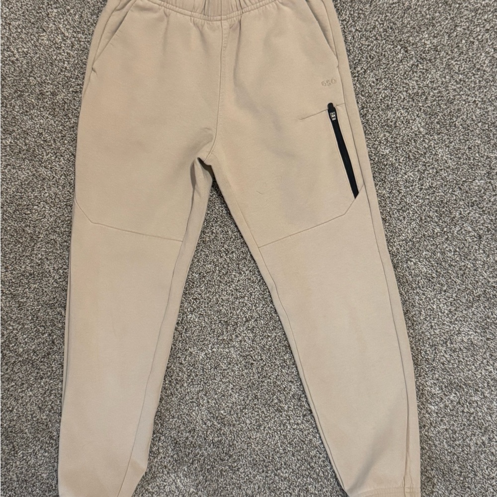 Kids Tan Jogger Pants